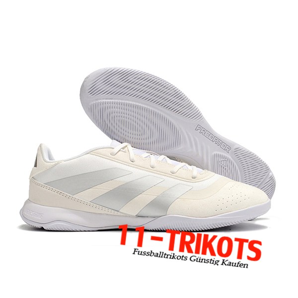 Adidas Fussballschuhe PREDATOR 24 ELITE IC BOOTS Beige/Grau