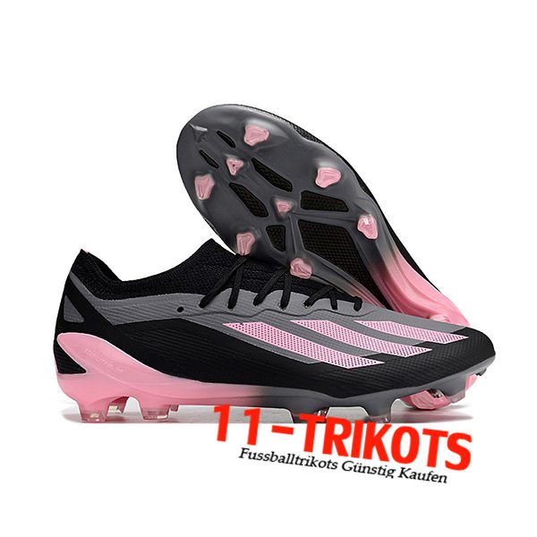 Adidas Fussballschuhe X CRAZYFAST MESSI.1 FG BOOTS Schwarz/Rosa