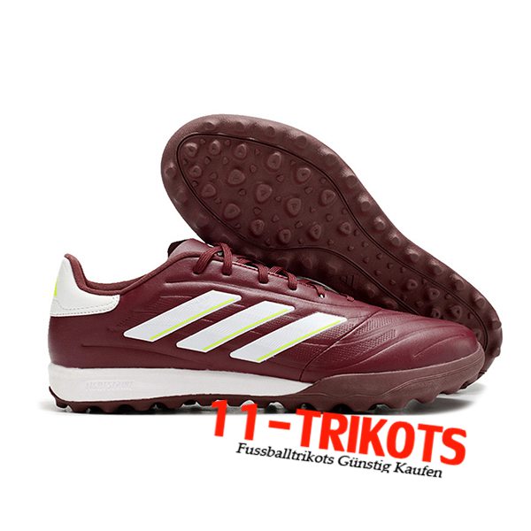 Copa Fussballschuhe PURE.3 TF BOOTS Rotwein