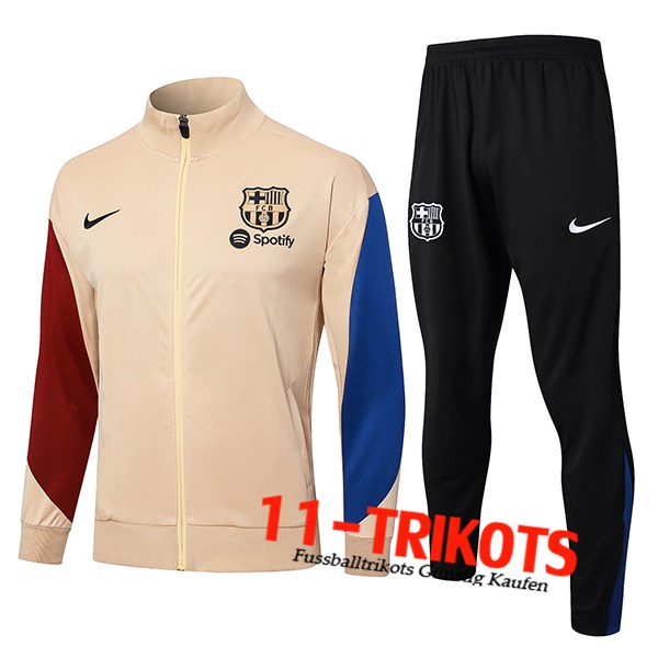 FC Barcelona Trainingsanzug Trainingsjacke Gelb/Blau/Rot 2024/2025