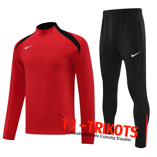 Nike Trainingsanzug Rot/Schwarz 2024/2025