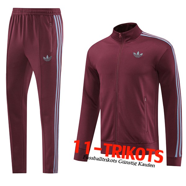 Adidas Trainingsanzug Trainingsjacke Rot 2024/2025