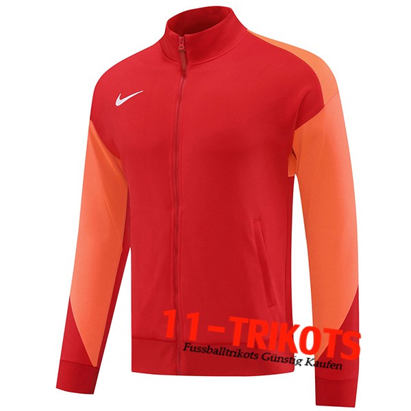 Nike Trainingsjacke Rot/Orange 2024/2025