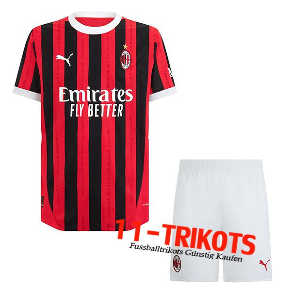 Neues AC Milan Kinder Heimtrikot 2024/2025