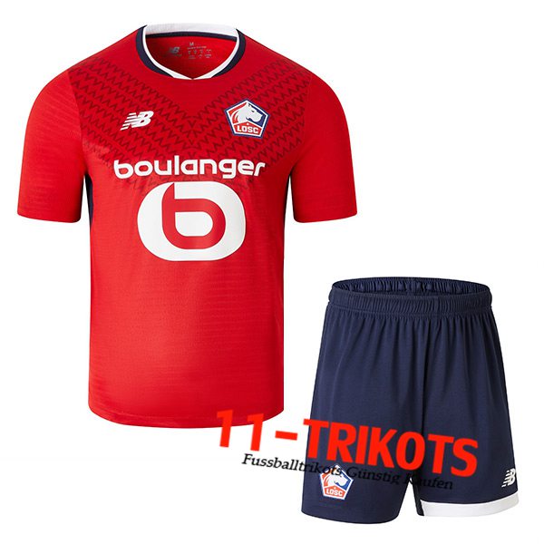 Neues Lille LOSC Kinder Heimtrikot 2024/2025