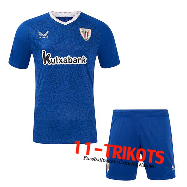 Neues Athletic Bilbao Kinder Auswärtstrikot 2024/2025