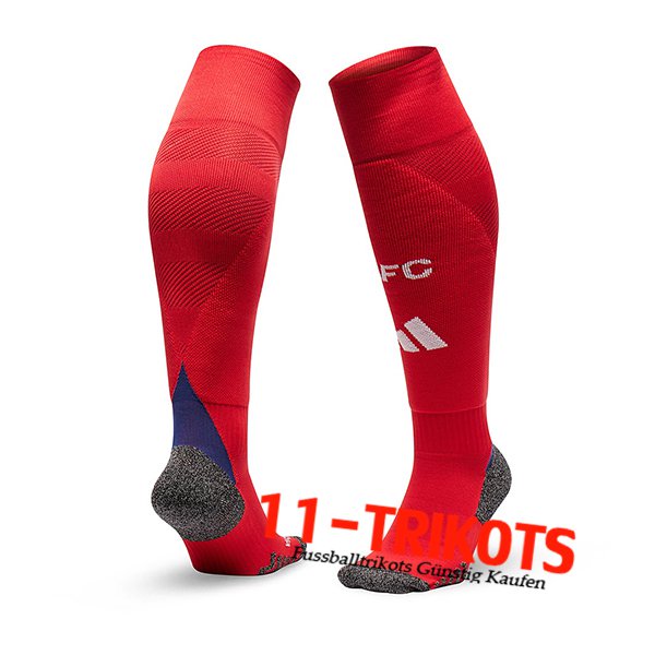 Arsenal Fussball Socken Heimtrikot 2024/2025