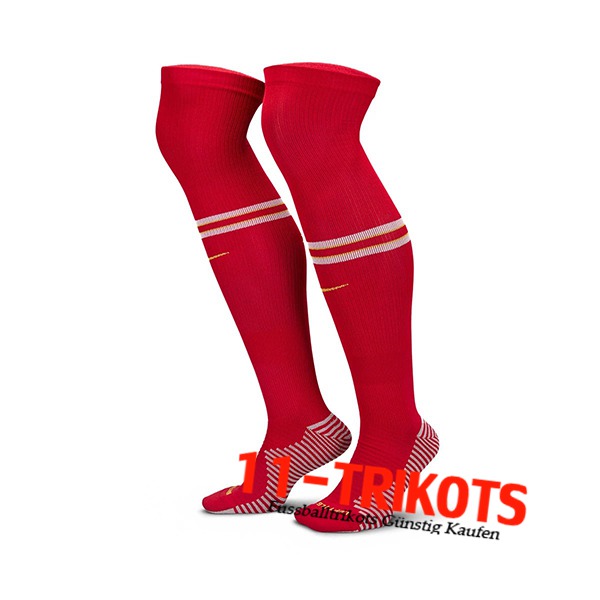 Liverpool Fussball Socken Heimtrikot 2024/2025