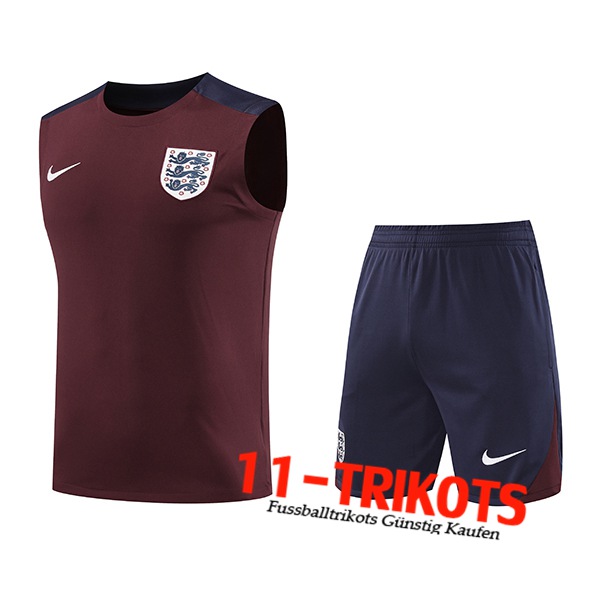 Britannien Trainings-Tanktop Rot/Blau 2024/2025