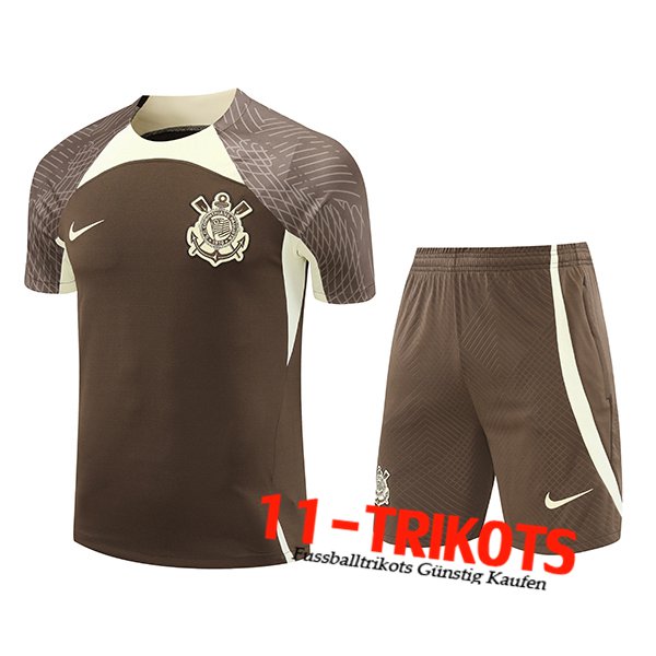 Corinthians Trainingstrikot Braun/Beige 2024/2025