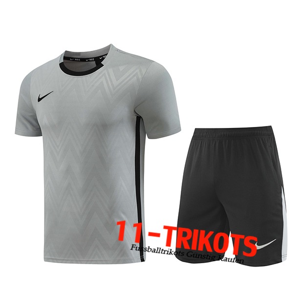 Nike Trainingstrikot Grau/Schwarz 2024/2025