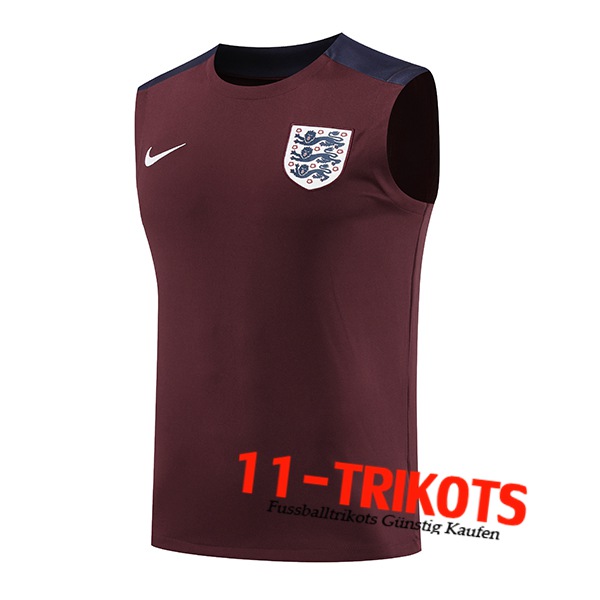 Britannien Trainings-Tanktop Rot/Blau 2024/2025