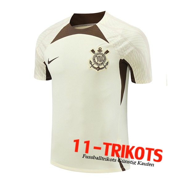 Corinthians Trainingstrikot Beige/Braun 2024/2025