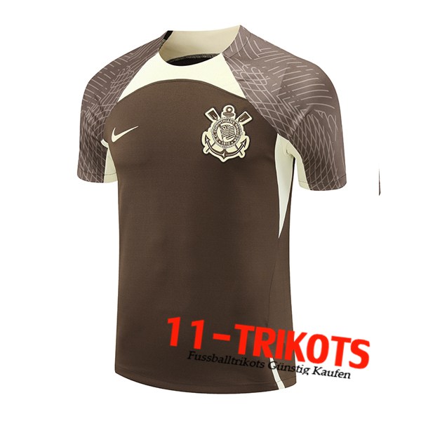 Corinthians Trainingstrikot Braun/Beige 2024/2025