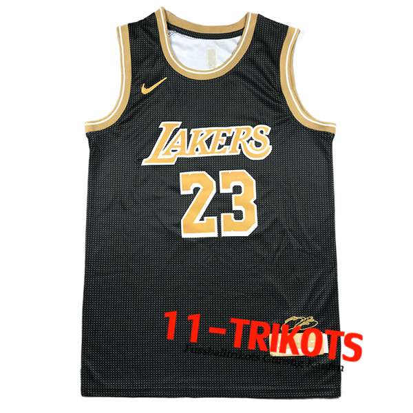 Los Angeles Lakers Trikot（JAMES #23) 2024/25 Schwarz/Gelb