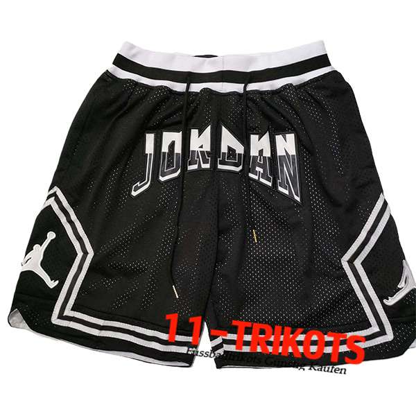 Chicago Bulls Shorts NBA 2024/25 Schwarz/Weiß