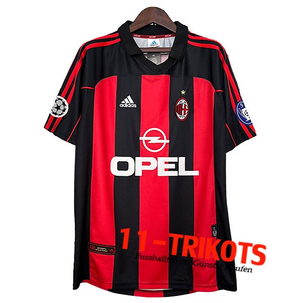 AC Milan Retro Heimtrikot 2000/2001