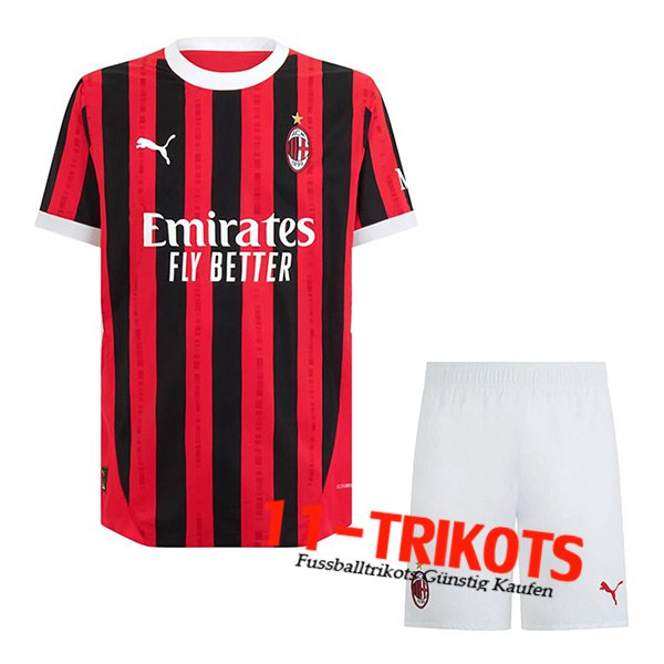 AC Milan Heimtrikot + Shorts 2024/2025