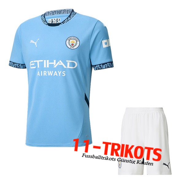 Manchester City Heimtrikot + Shorts 2024/2025