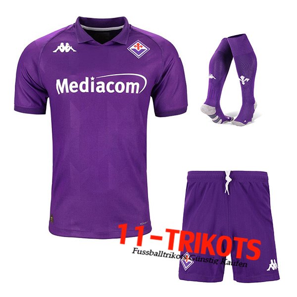 Fiorentina Heimtrikot (Shorts + Socken) 2024/2025