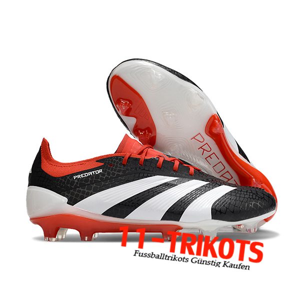 Adidas Fussballschuhe Predator Elite FG Weiß/Schwarz/Rot