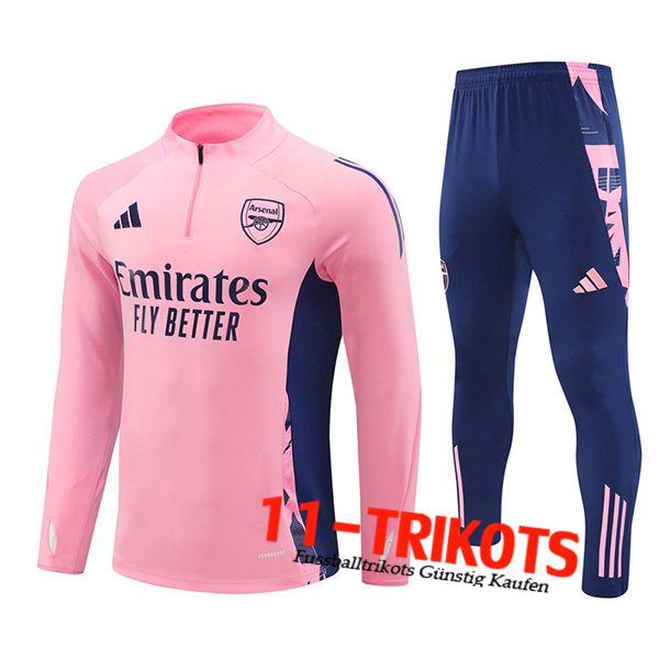 Arsenal Trainingsanzug Rosa/Blau 2024/2025