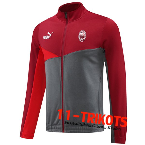 AC Milan Trainingsjacke Rot/Grau 2024/2025