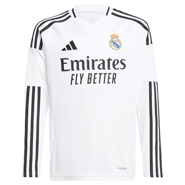 Neues Real Madrid Heimtrikot Langarms 2024/2025