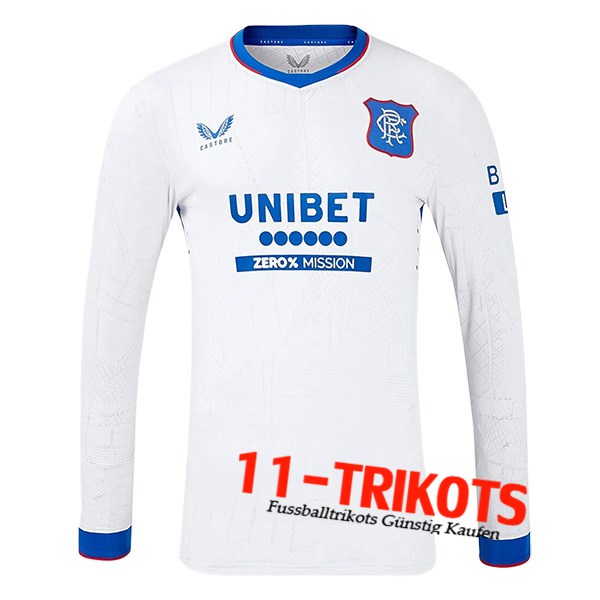 Neues Rangers FC Auswärtstrikot Langarms 2024/2025