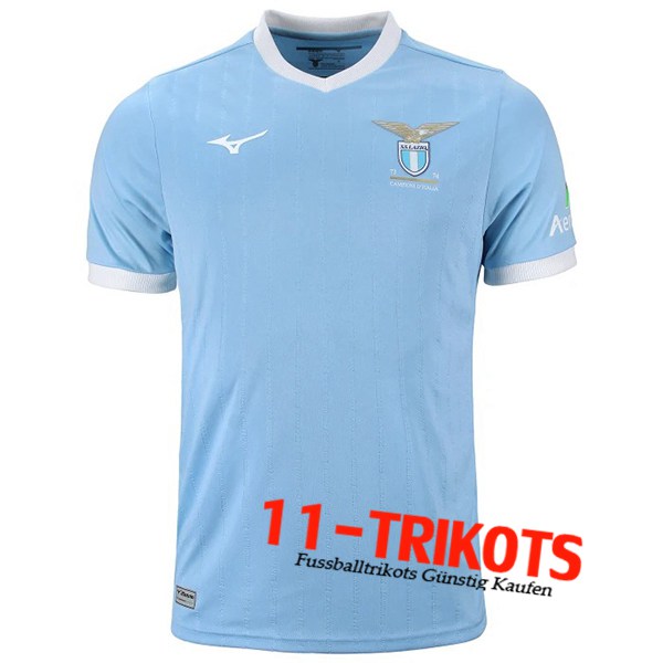 Lazio Fussball Trikots 50th Anniversary Champion Edition Blau 1973/1974