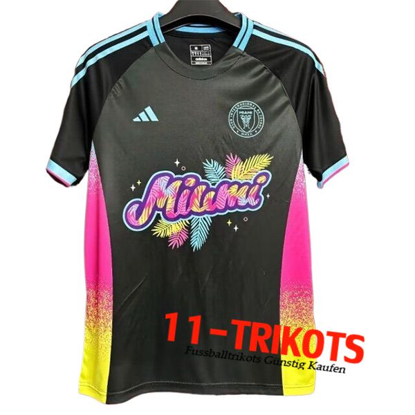 Inter Miami CF Fussball Trikots Special Edition Schwarz 2024/2025