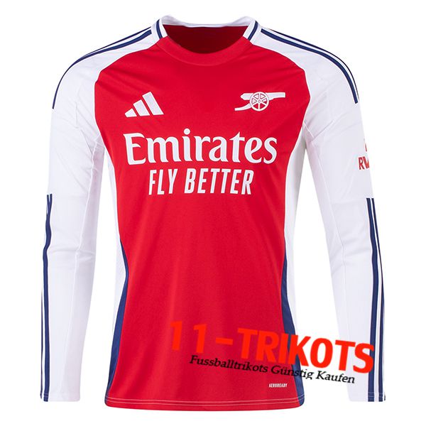 Neues Arsenal Heimtrikot Langarms 2024/2025