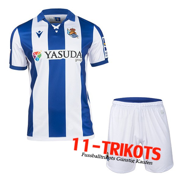 Neues Real Sociedad Kinder Heimtrikot 2024/2025