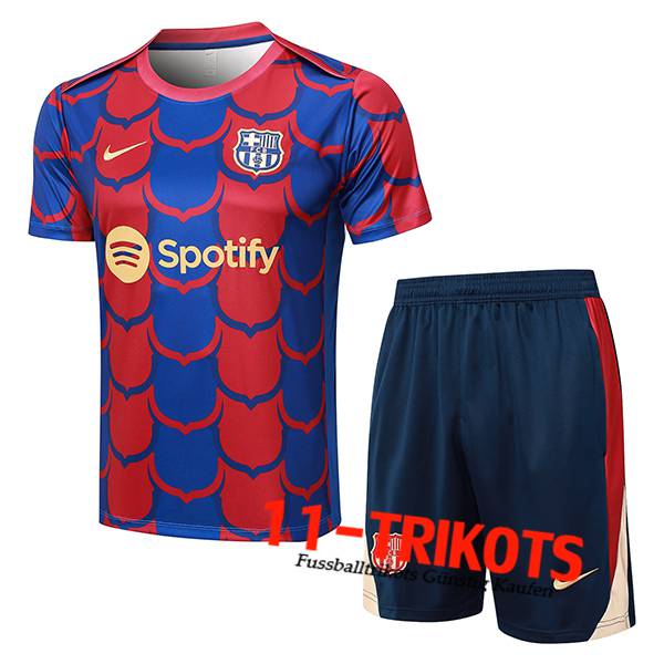 FC Barcelona Trainingstrikot Rot/Blau 2024/2025