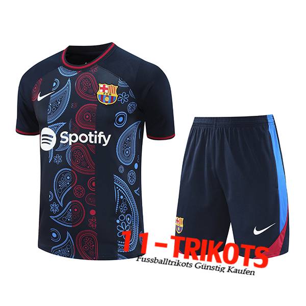 FC Barcelona Trainingstrikot Schwarz/Rot/Blau 2024/2025