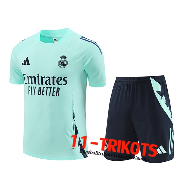 Real Madrid Trainingstrikot Grün 2024/2025