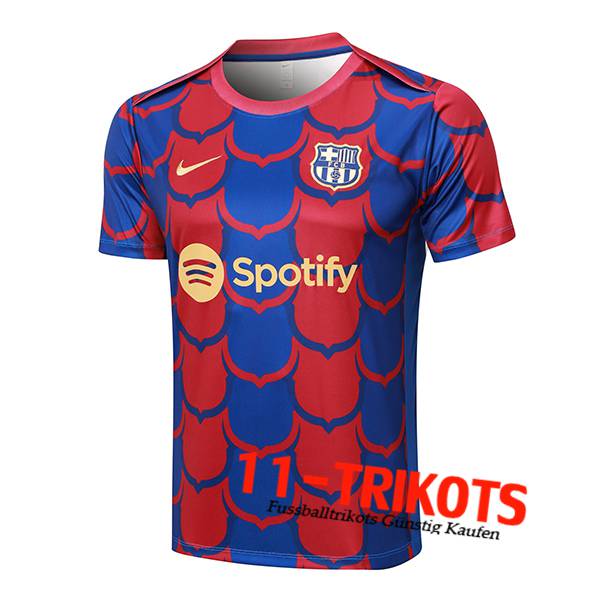 FC Barcelona Trainingstrikot Rot/Blau 2024/2025