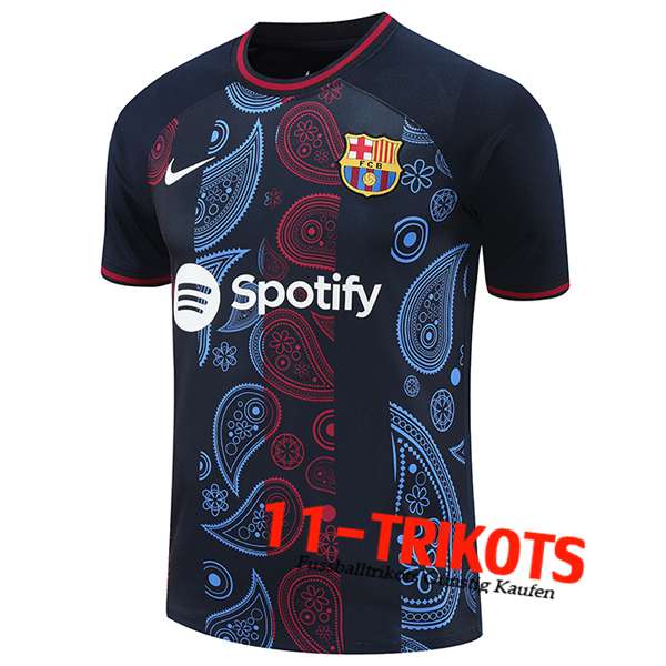 FC Barcelona Trainingstrikot Schwarz/Rot/Blau 2024/2025