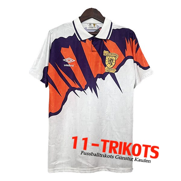 Schottland Retro Auswärtstrikot 1991/1993