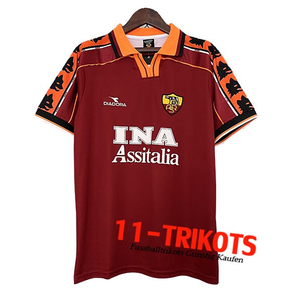 AS Rom Retro Heimtrikot 1998/1999