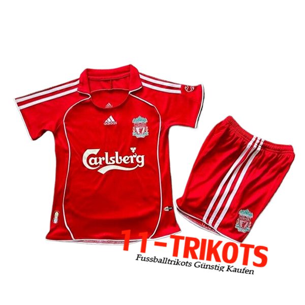 FC Liverpool Retro Kinder Heimtrikot 2006/2008