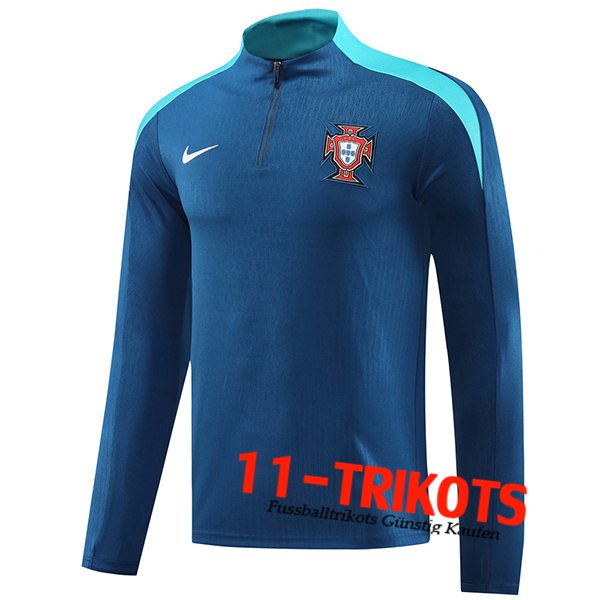 Portugal Training Sweatshirt Königsblau 2024/2025