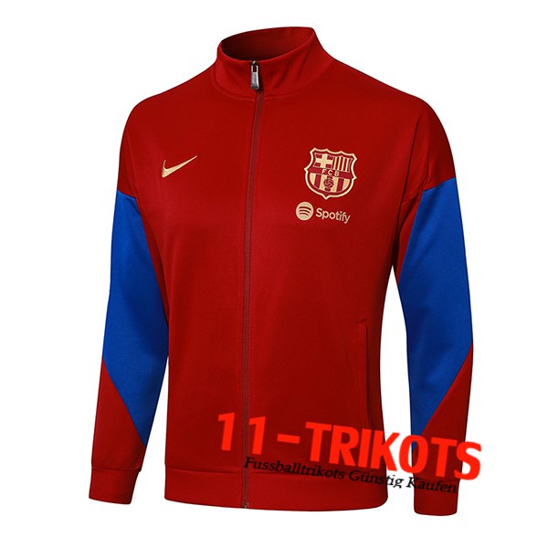 FC Barcelona Trainingsjacke Rot/Blau 2024/2025 -02