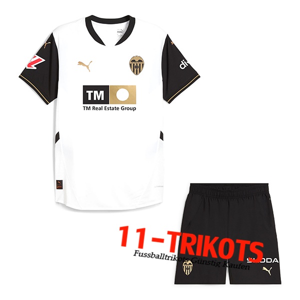 Neues Valencia CF Kinder Heimtrikot 2024/2025