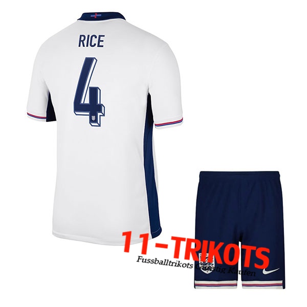 Britannien (RICE #4) Kinder Heimtrikot UEFA Euro 2024