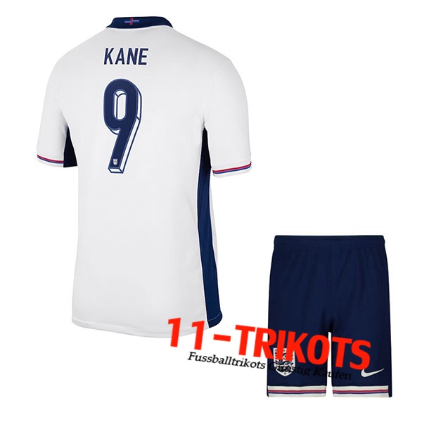 Britannien (KANE #9) Kinder Heimtrikot UEFA Euro 2024