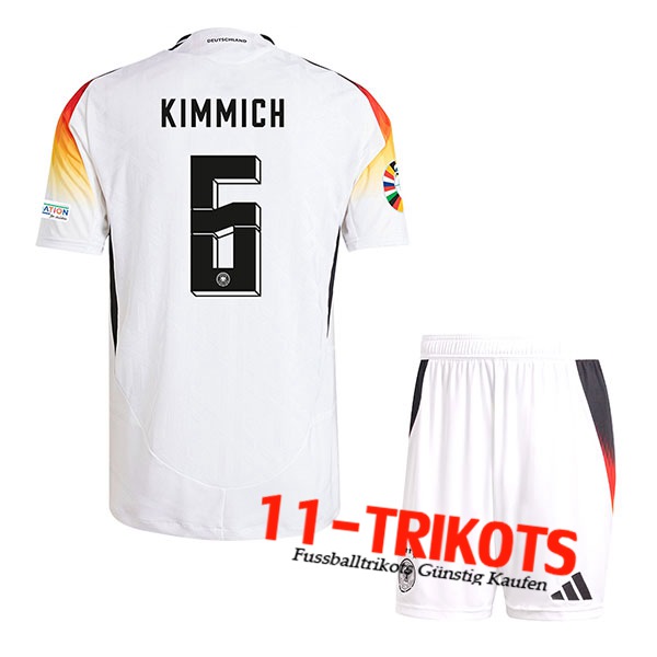 Deutschland (KIMMICH #6) Kinder Heimtrikot UEFA Euro 2024