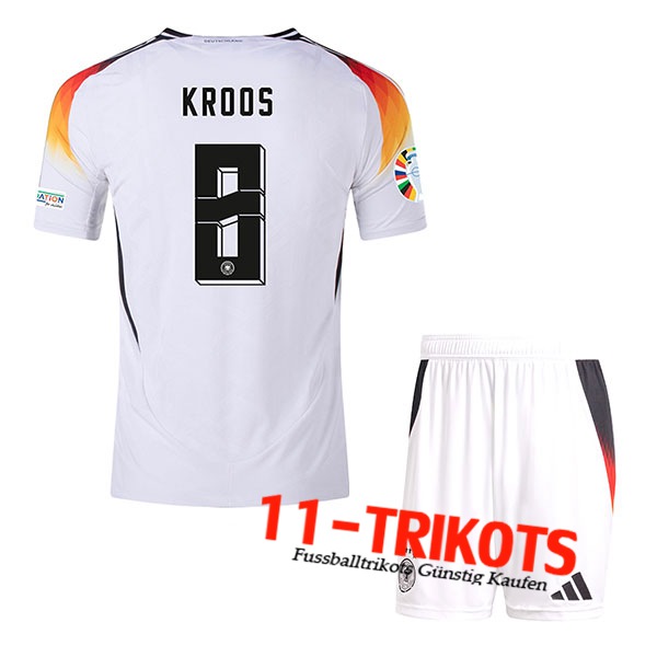 Deutschland (KROOS #8) Kinder Heimtrikot UEFA Euro 2024