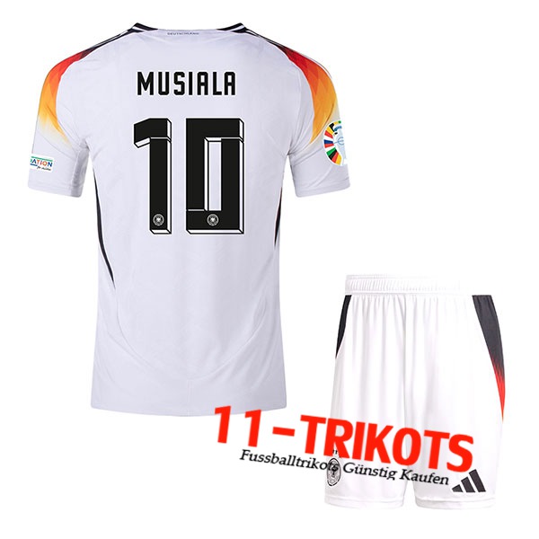 Deutschland (MUSIALA #10) Kinder Heimtrikot UEFA Euro 2024