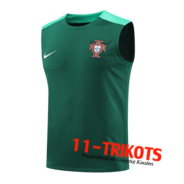 Portugal Trainings-Tanktop Grün 2024/2025